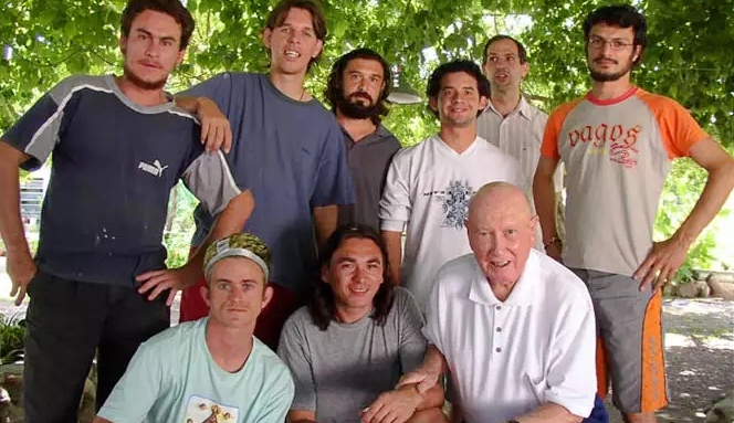 Junge Steyler aus Südamerika, vorne rechts ihr Formator