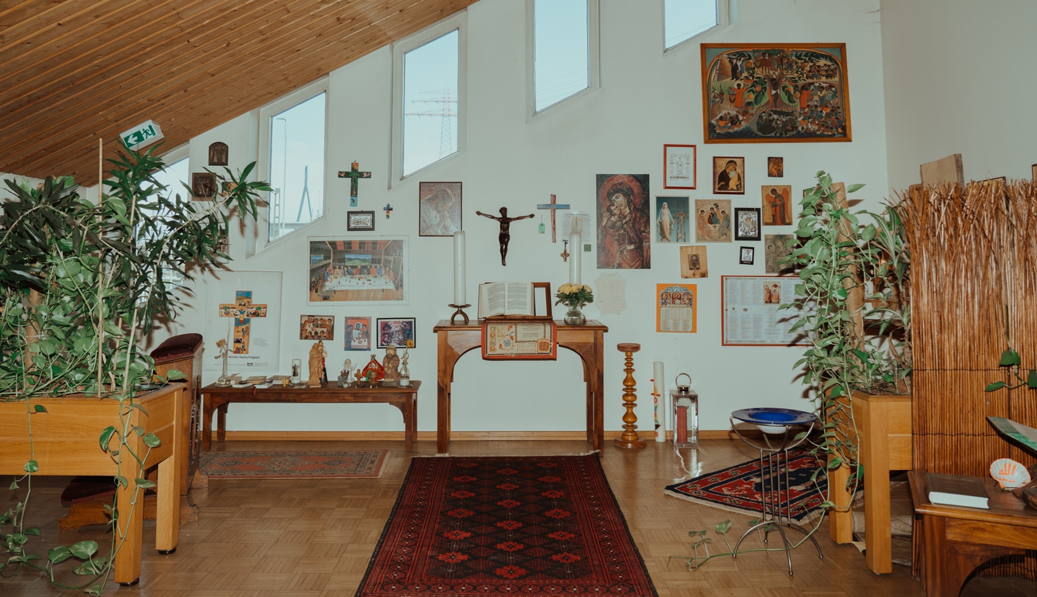 Die Innenräume der Seemannsmission