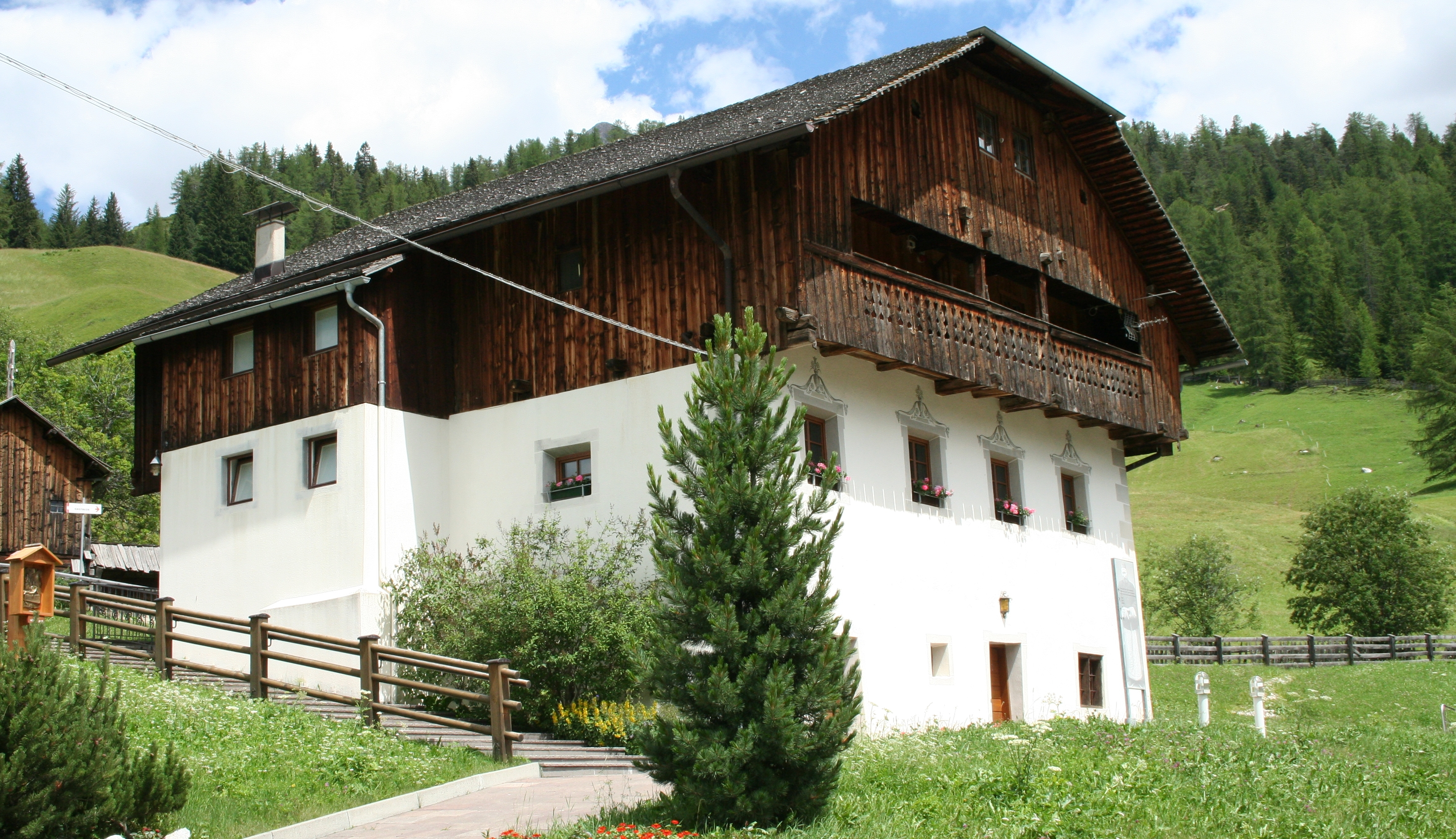 Das Geburtshaus von Josef Freinademetz