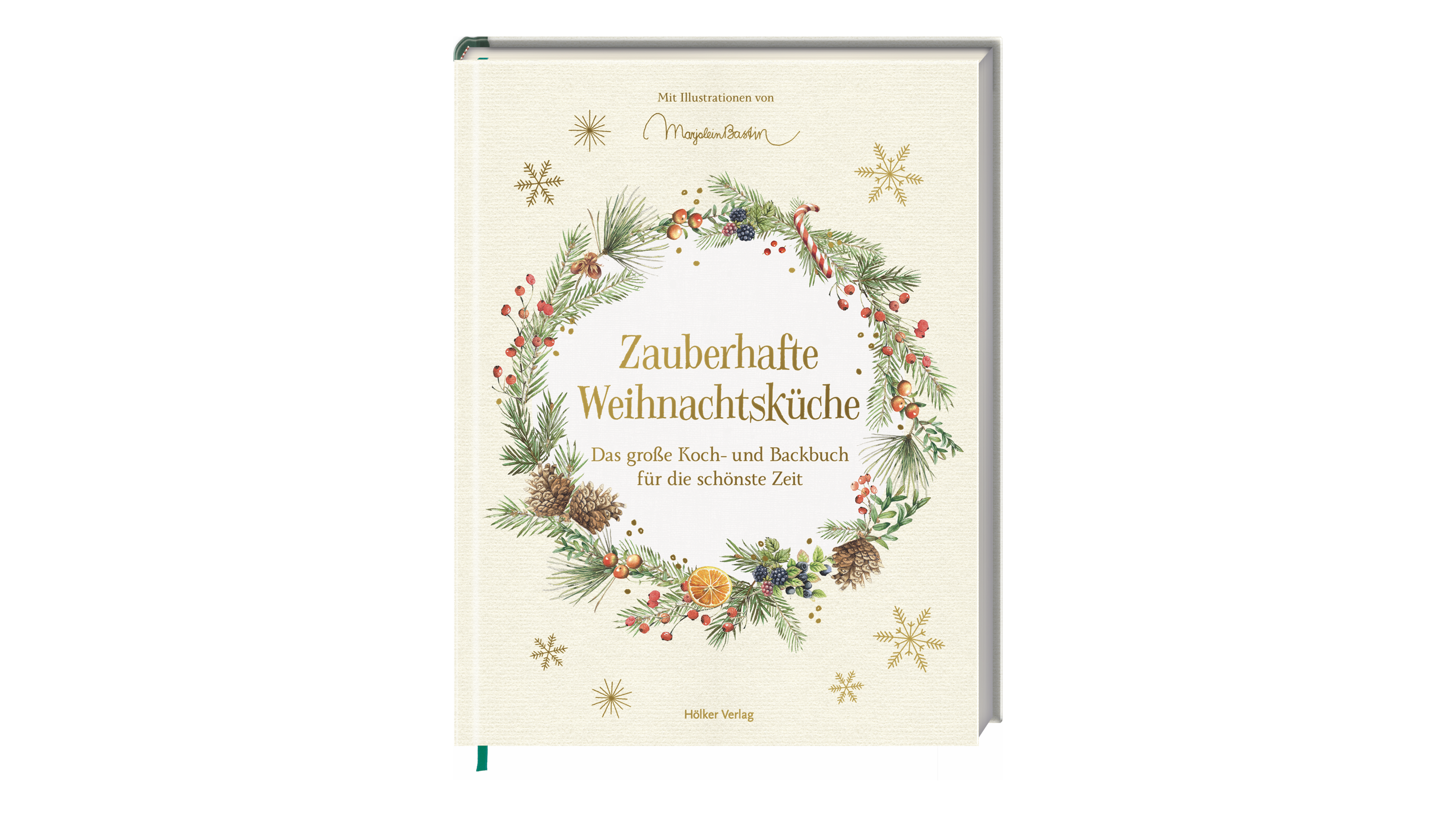 Das große Back- und Kochbuch „Zauberhafte Weihnachtsküche“ aus dem Hölker Verlag