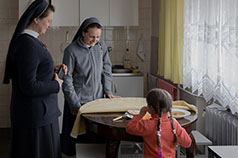 In Dylaki, im Südwesten Polens, kümmern sich Schwester Aldona Skrzypiec SSpS und Schwester Aleksandra Huf SSpS um ukrainische Geflüchtete, die bei ihnen untergebracht sind
