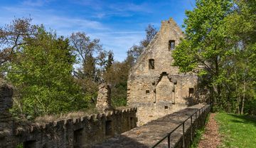 Arkadenfragmente des Klosters Rupertsberg
