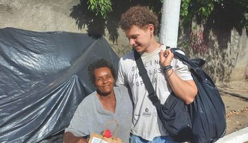 Samuel Klüh in Brasilien