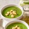 Bärlauchsuppe mit Croutons