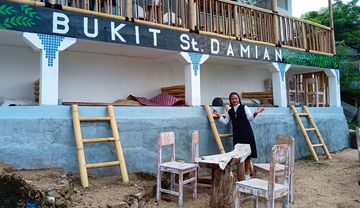 Kinder auf Indonesien lernen träumen