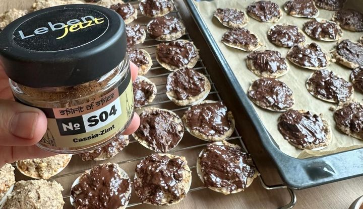 Oblaten-Lebkuchen und Leben jetzt-Zimt