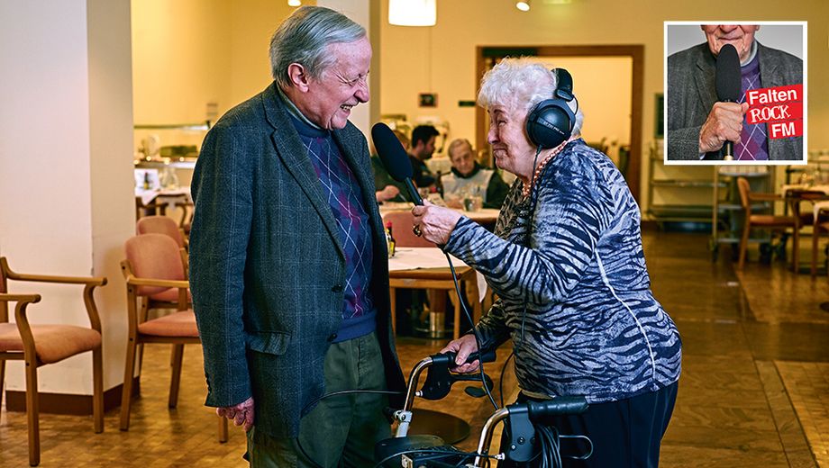 Dieser Podcast ist einmalig: Er kommt aus einem Wiener Pflegeheim – und der älteste Mitarbeiter ist 101.
