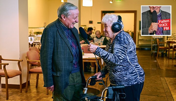 Dieser Podcast ist einmalig: Er kommt aus einem Wiener Pflegeheim &ndash; und der älteste Mitarbeiter ist 101.
