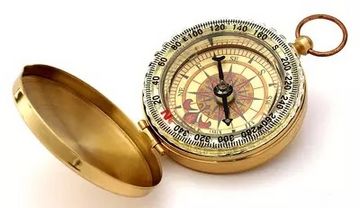 Eine goldene Taschenuhr