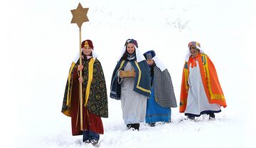 Rassistische Darstellung der Heiligen drei Könige?