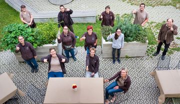 Im OBENauf kümmern sich Menschen mit Behinderung um das Wohl der Gäste