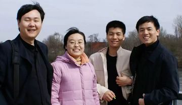 Chinesische Studenten auf Begegnungstour