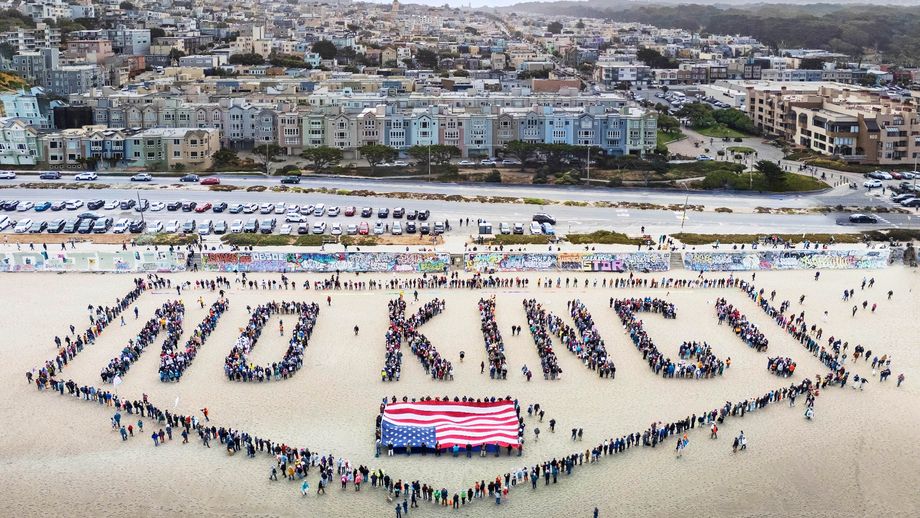 Foto einer der No-Kings-Demonstration in den USA